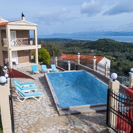 Villa Spartera Sea View By Corfuescapes ليفكيمي المظهر الخارجي الصورة